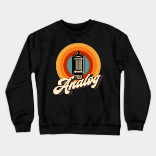 Analog Music Audio Engineer Crewneck Sweatshirt